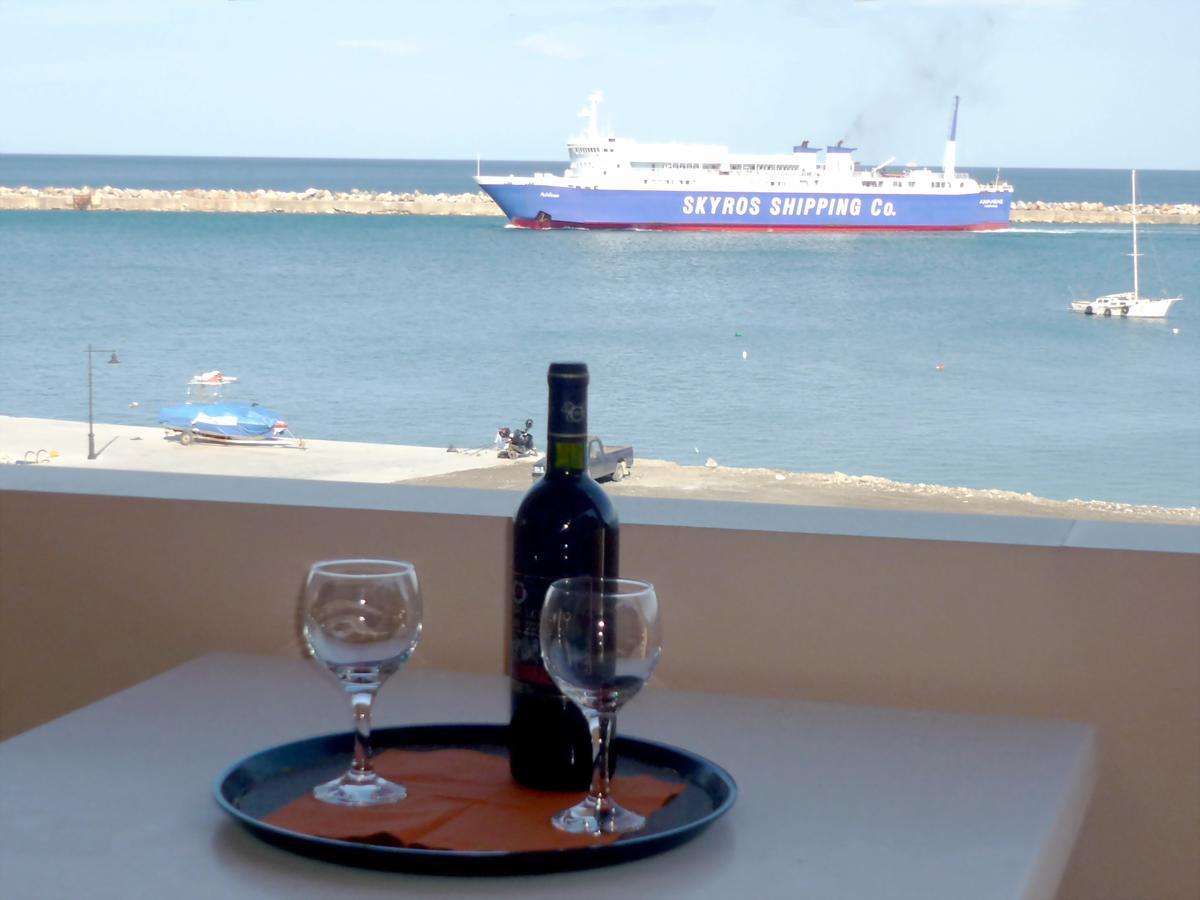 Thea Hotel Paralia Kimis Exterior foto